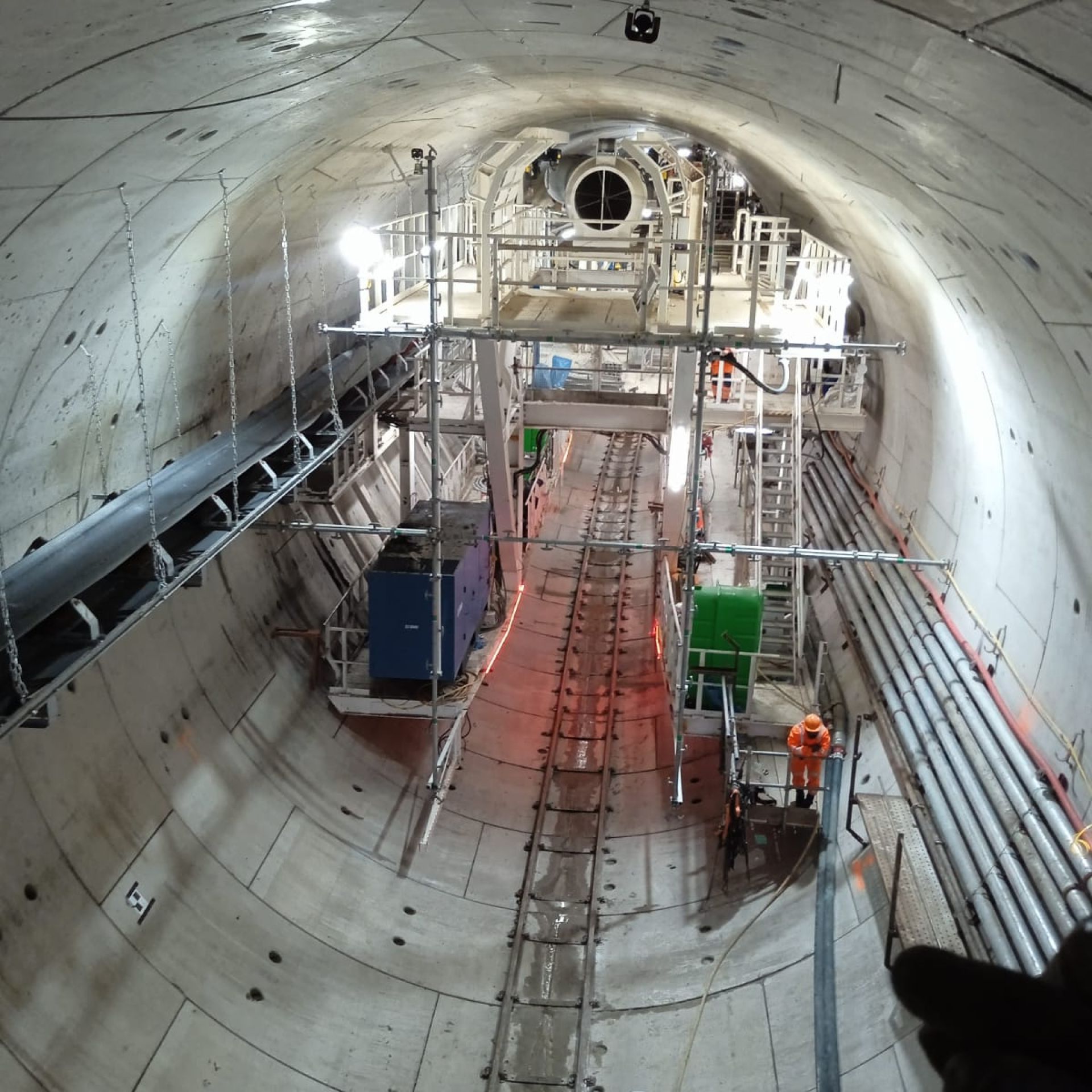 Tratamiento sobre túnel dovelas de túnel